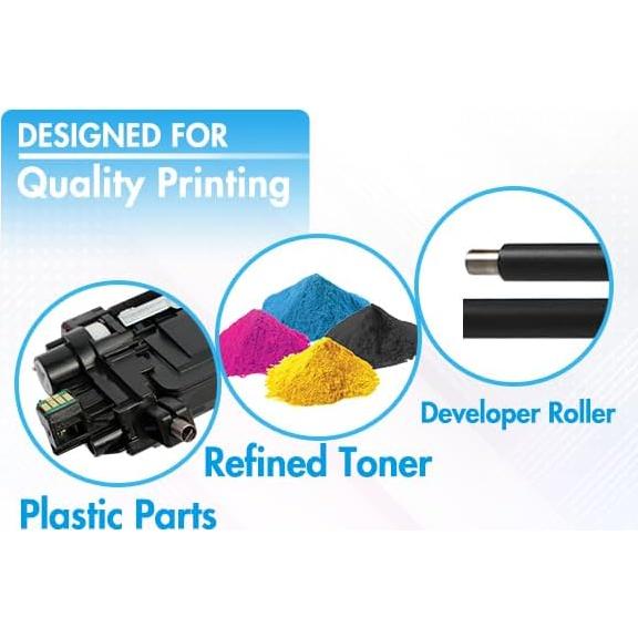 Cartucho de Tóner Compatible Brother TN-227 Paquete de 4