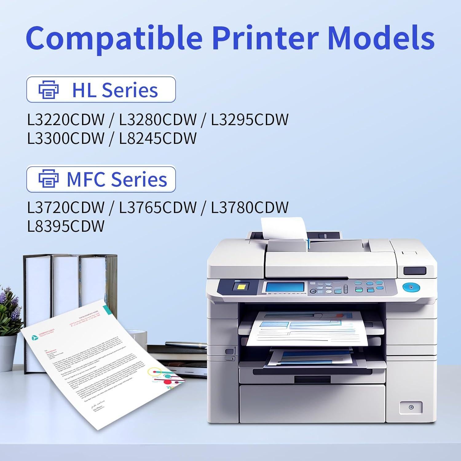 Cartucho de Tóner Compatible myCartridge TN229XL 4-Pack