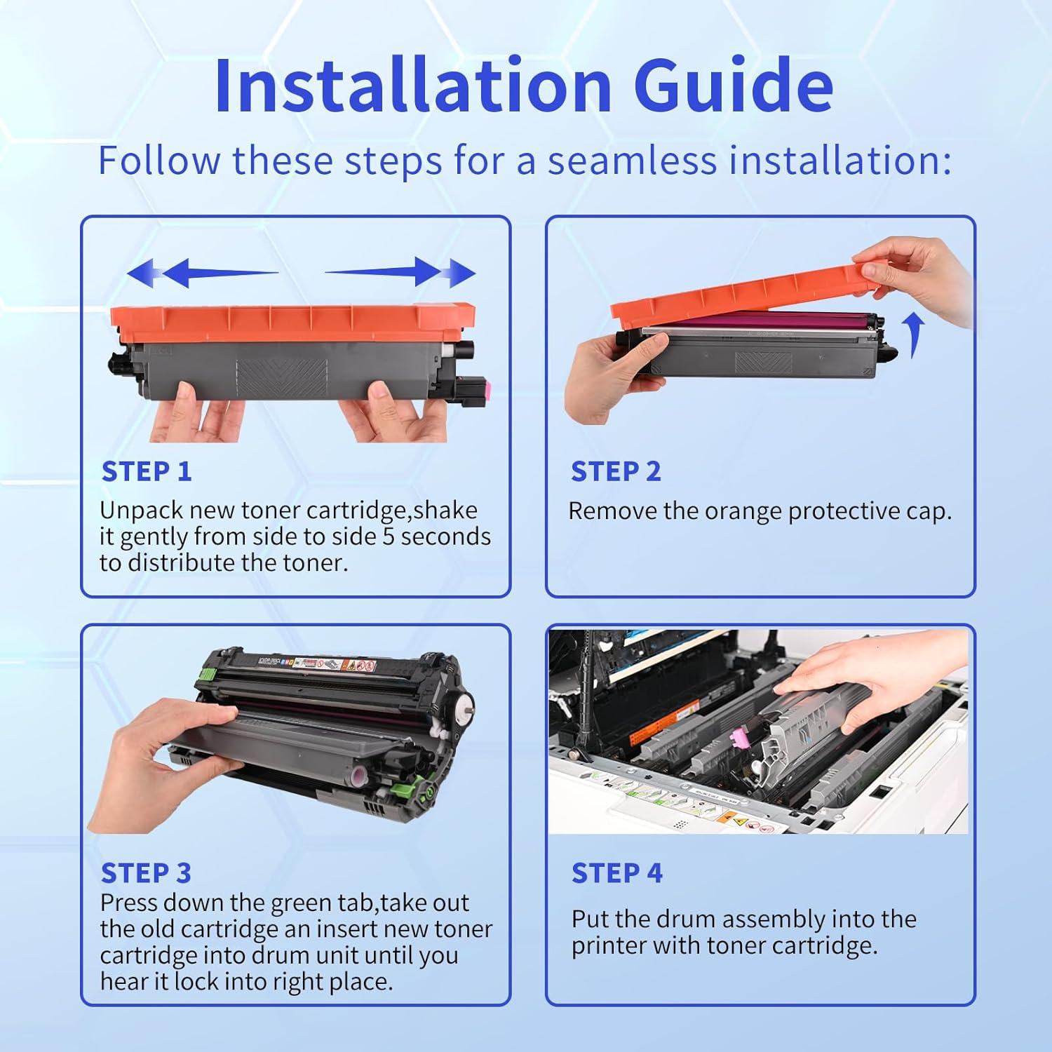 Cartucho de Tóner Compatible myCartridge TN229XL 4-Pack