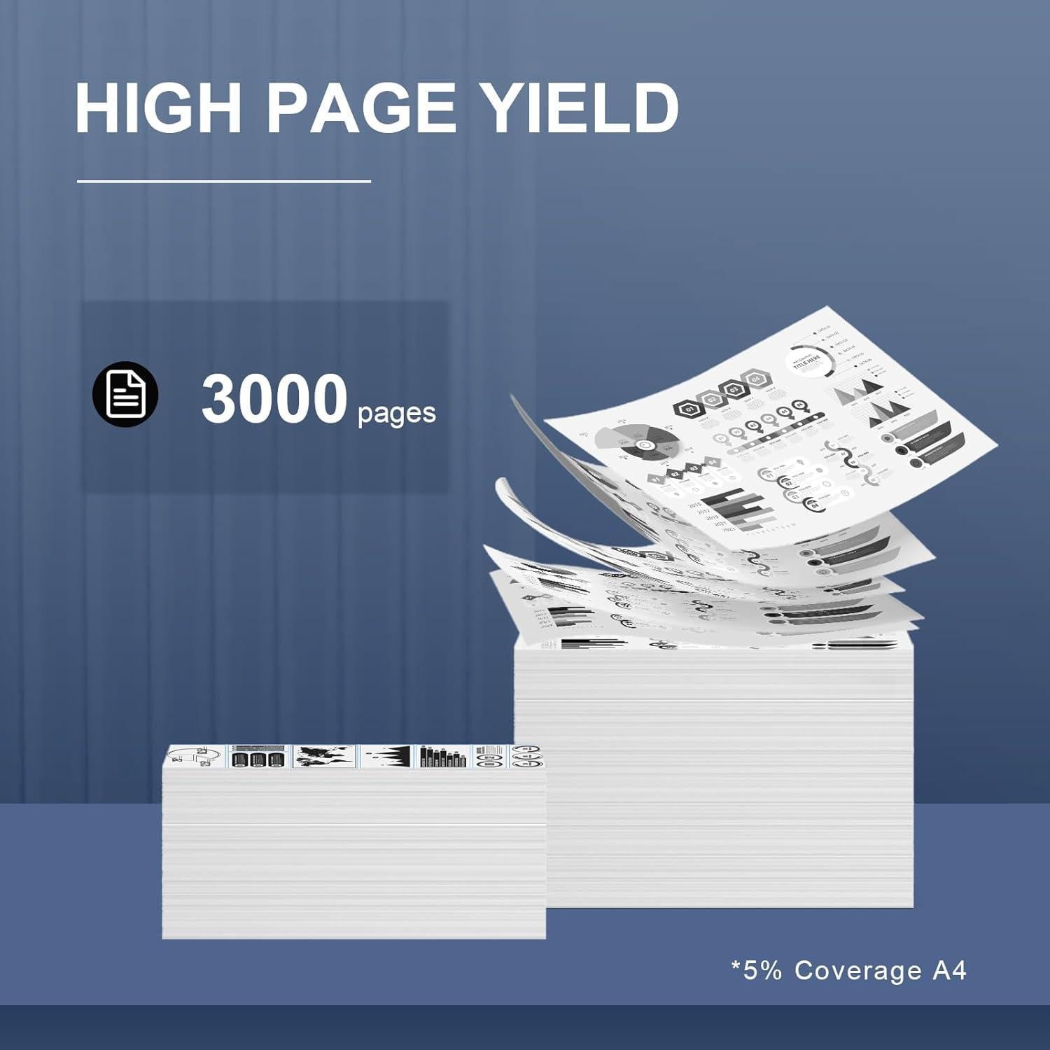 Cartuchos de Tóner Compatible TEINO TN760 para Brother