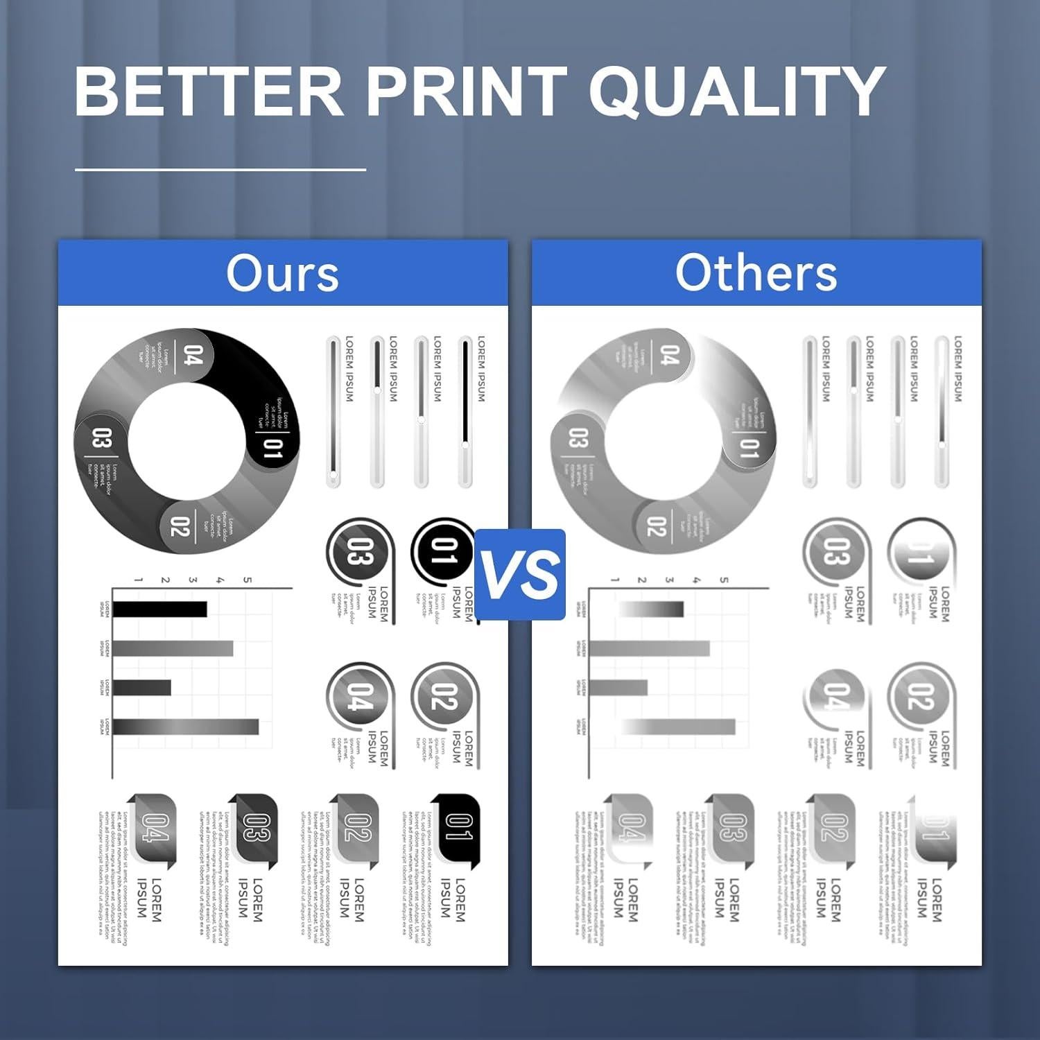 Cartuchos de Tóner Compatible TEINO TN760 para Brother