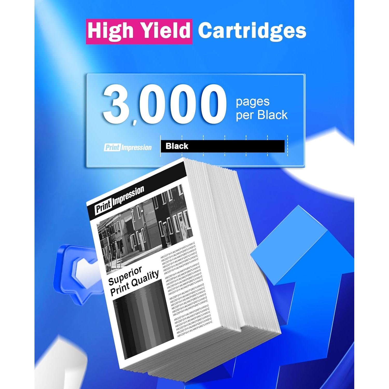 Tóner Negro TN760 PrintImpression Paquete de 2 para Brother