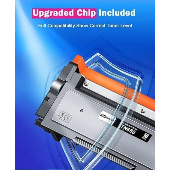 Tóner Negro TN760 PrintImpression Paquete de 2 para Brother