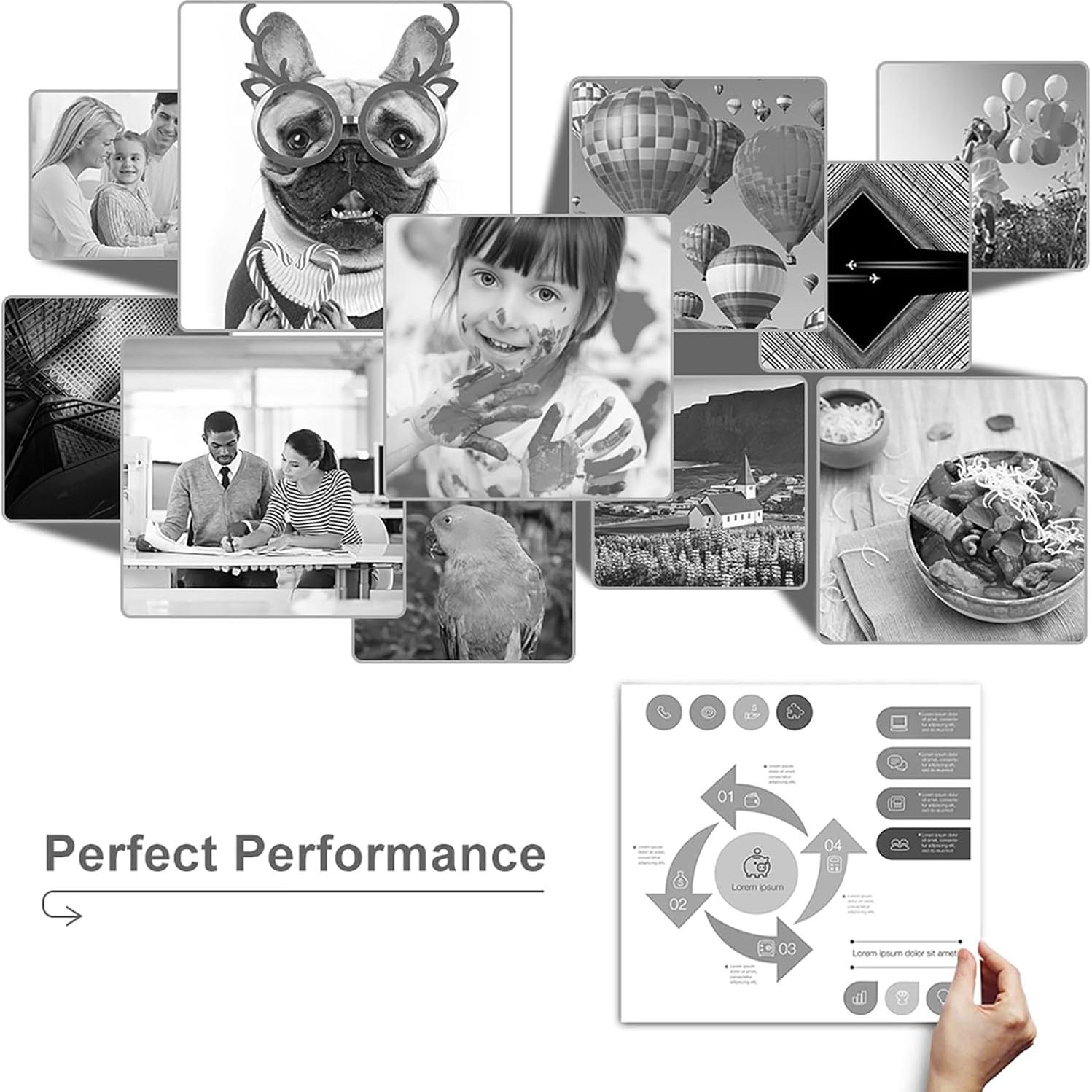 Cartucho de Tóner Negro CLYWENSS TN760 Alto Rendimiento 4-Pack