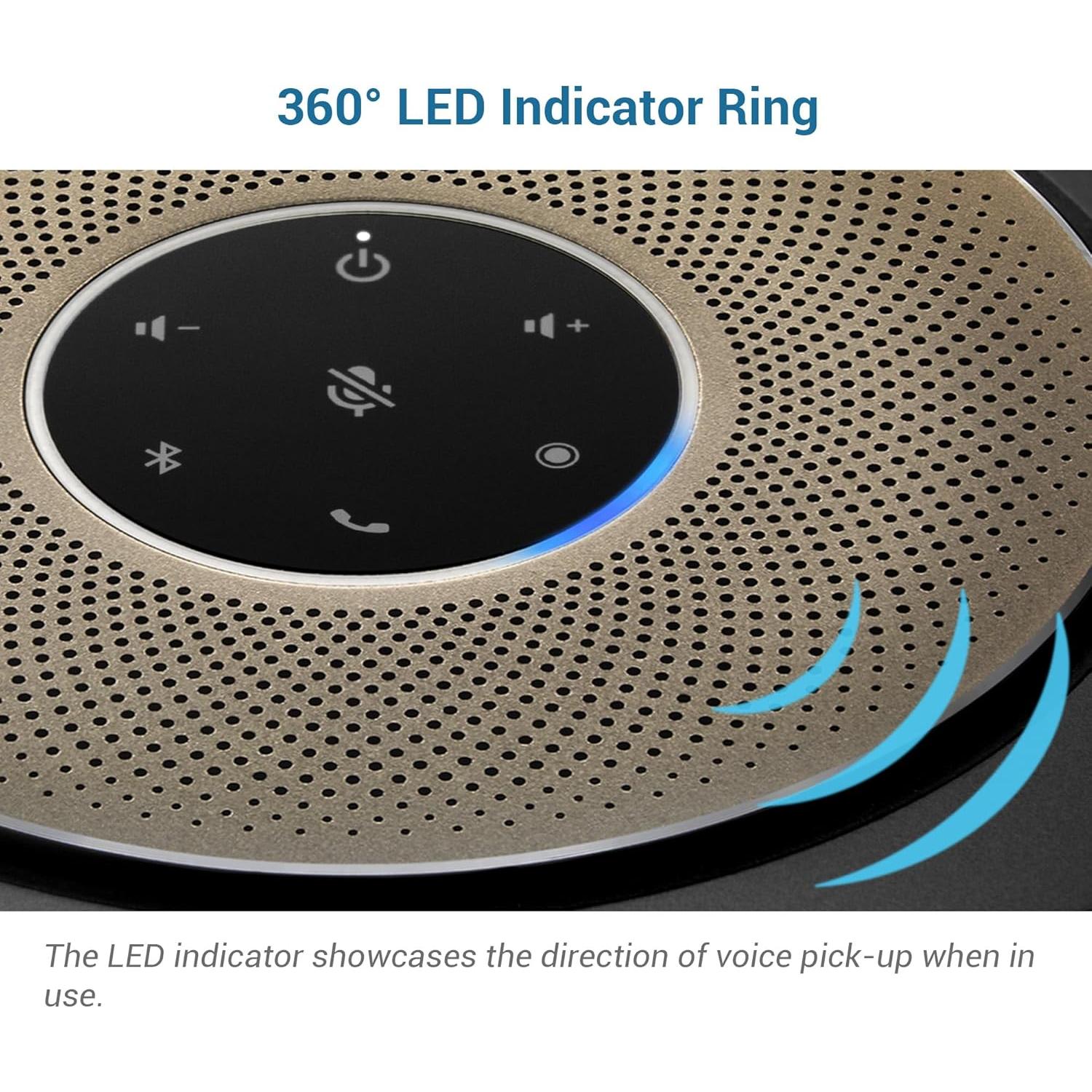 Altavoz de Conferencia VTech VCS601-2 Bluetooth 360° 6 Micrófonos