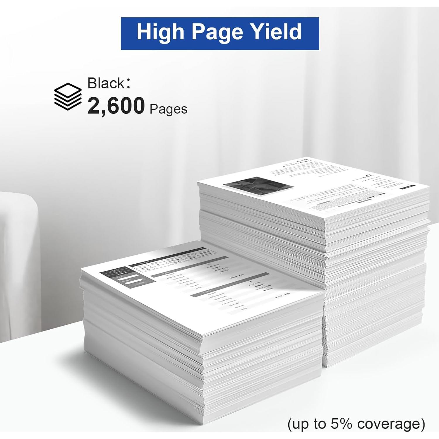 Cartucho de Tóner Negro HUEHUB TN660 - 2 Unidades, 2600 Páginas