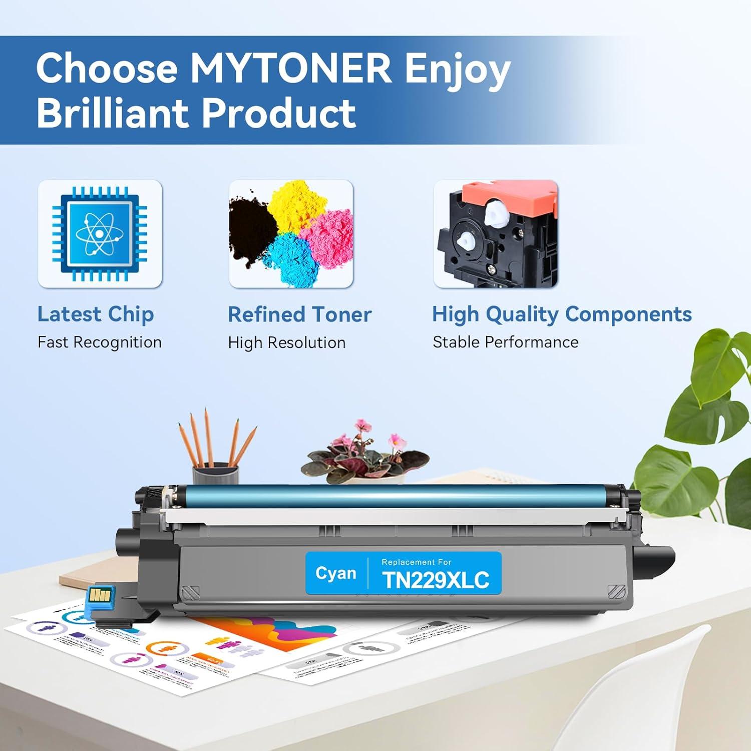 Cartucho de Tóner Compatible MYTONER TN229XL para Brother