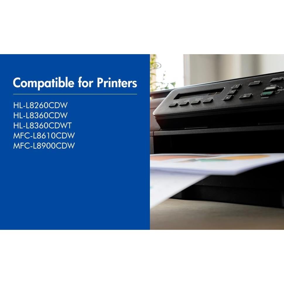 Cartuchos de Tóner TN-431 TN-433 Aceink Paquete de 4