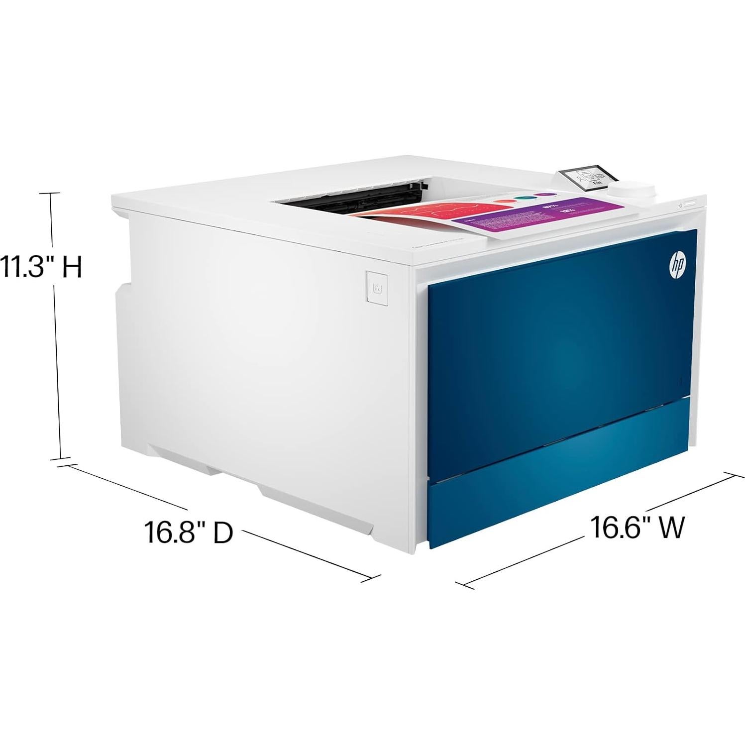 Impresora láser color HP Pro 4201dn, 16.3 kg, Doble cara