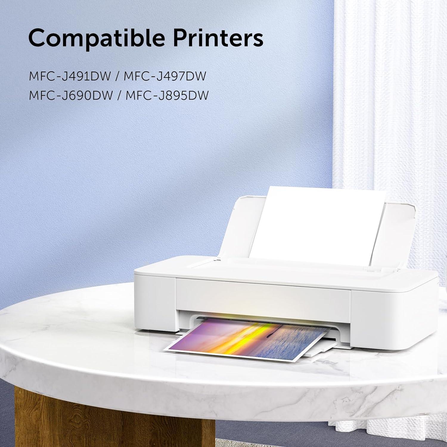 Cartuchos de tinta compatibles Brother LC3013XL LC3011 4 Pack