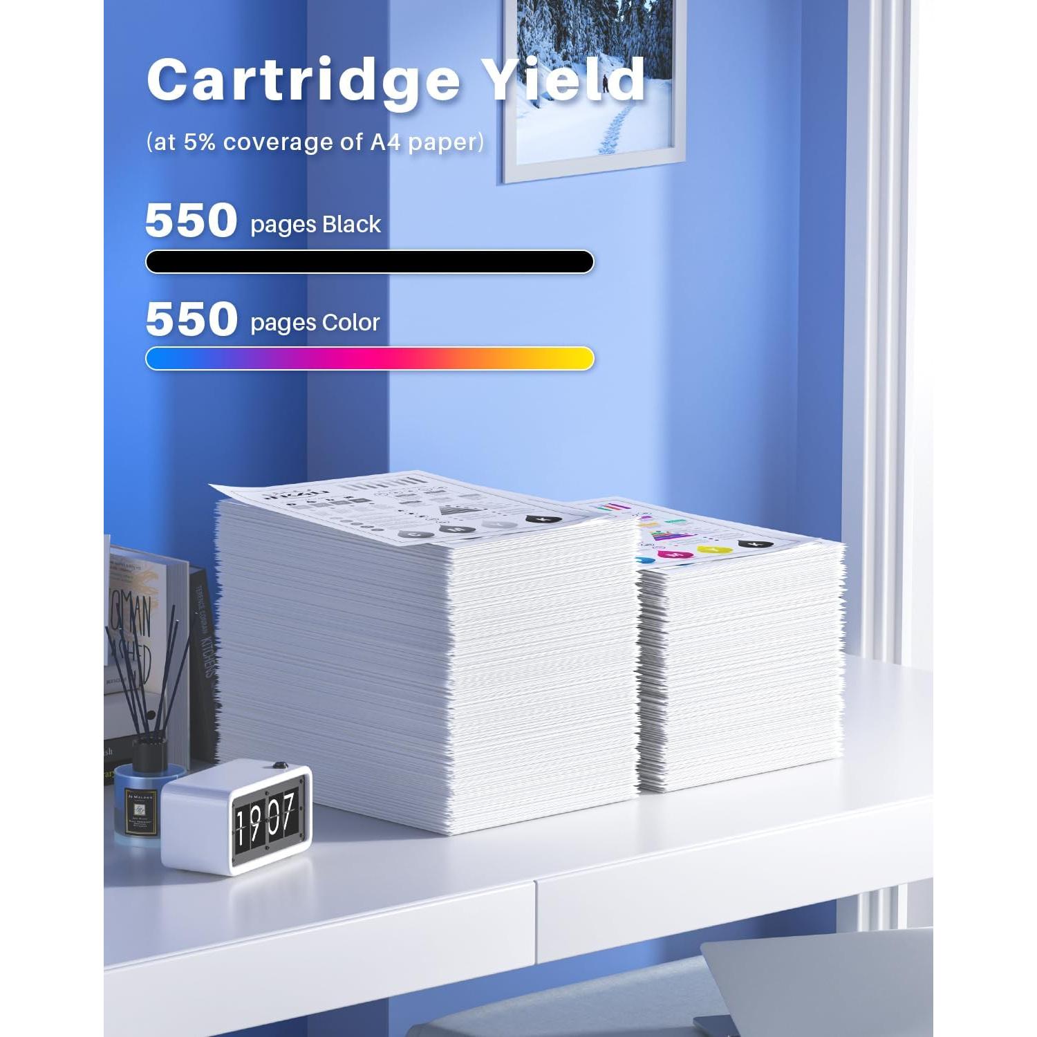 Cartuchos de tinta INK4U LC203XL LC201XL compatibles para Brother