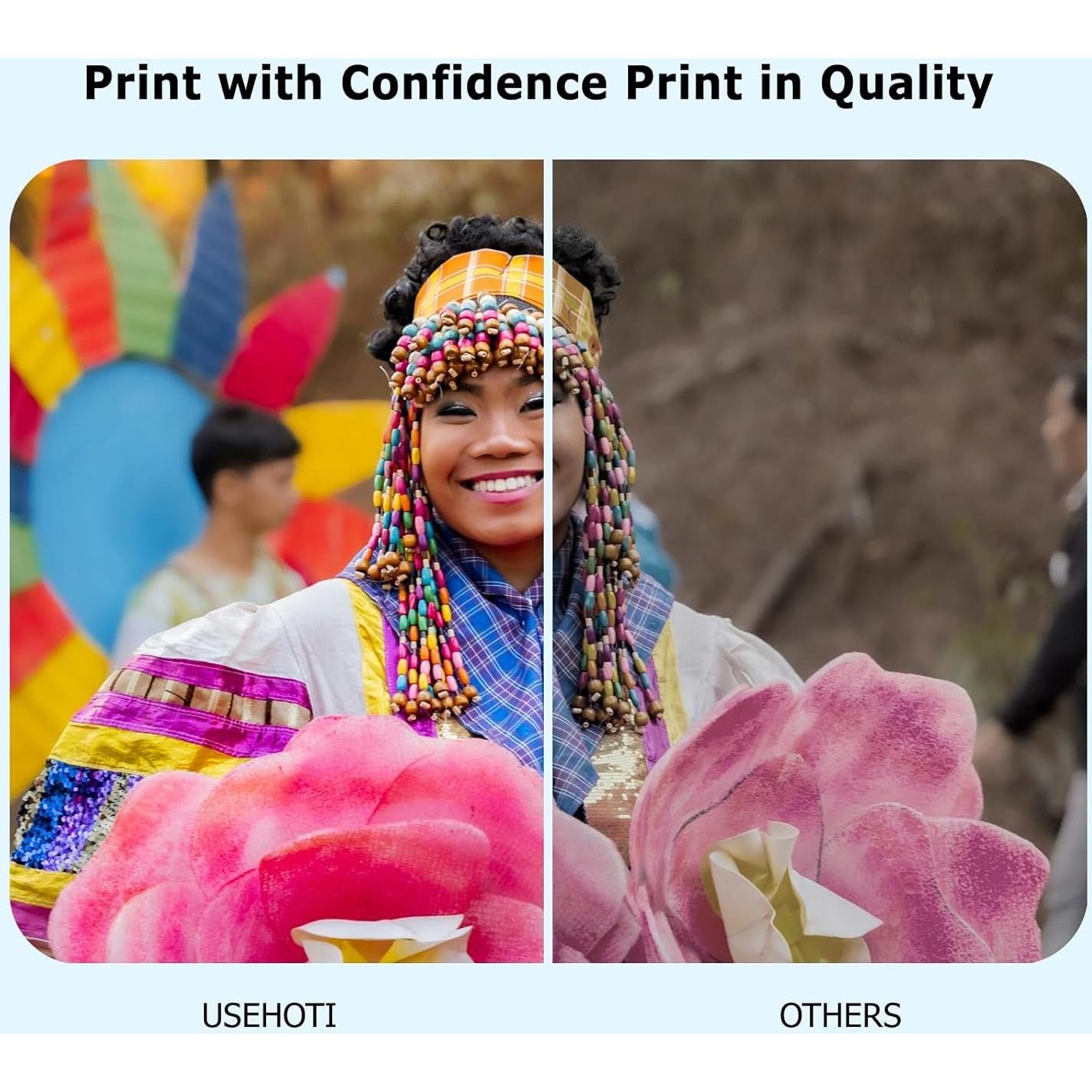 Cartuchos de tinta negra compatibles Brother LC401XL - Paquete de 2