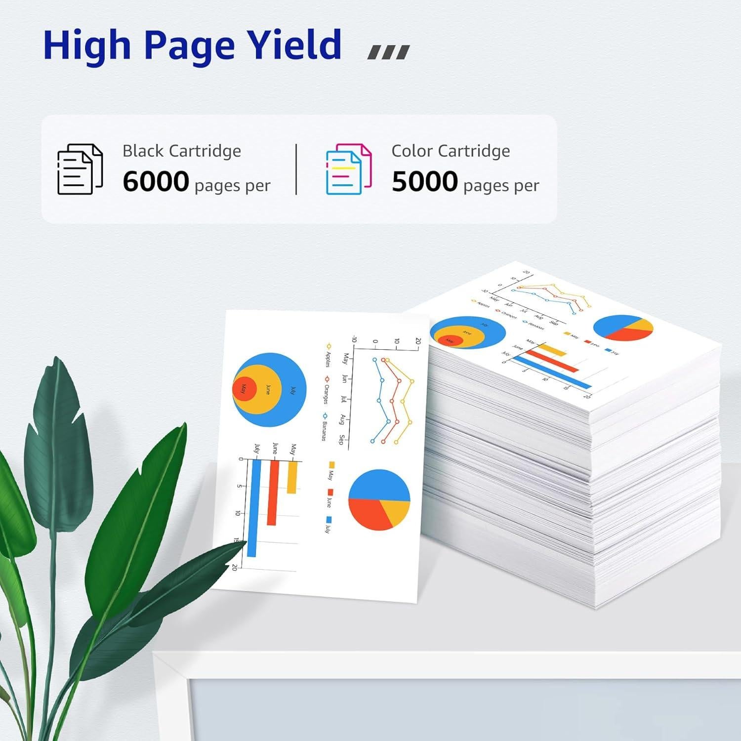 Cartuchos de tinta compatibles CMYBabee LC406XL para Brother