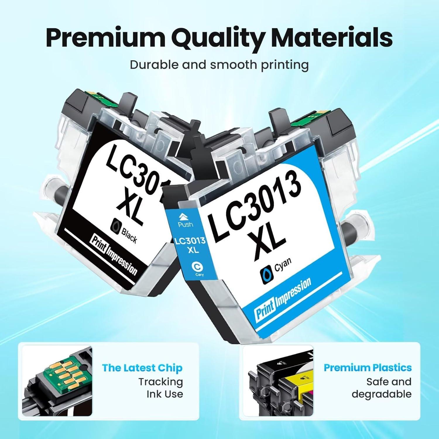 Cartuchos de tinta Brother LC3013 BK/C/M/Y 5-Pack PrintImpression