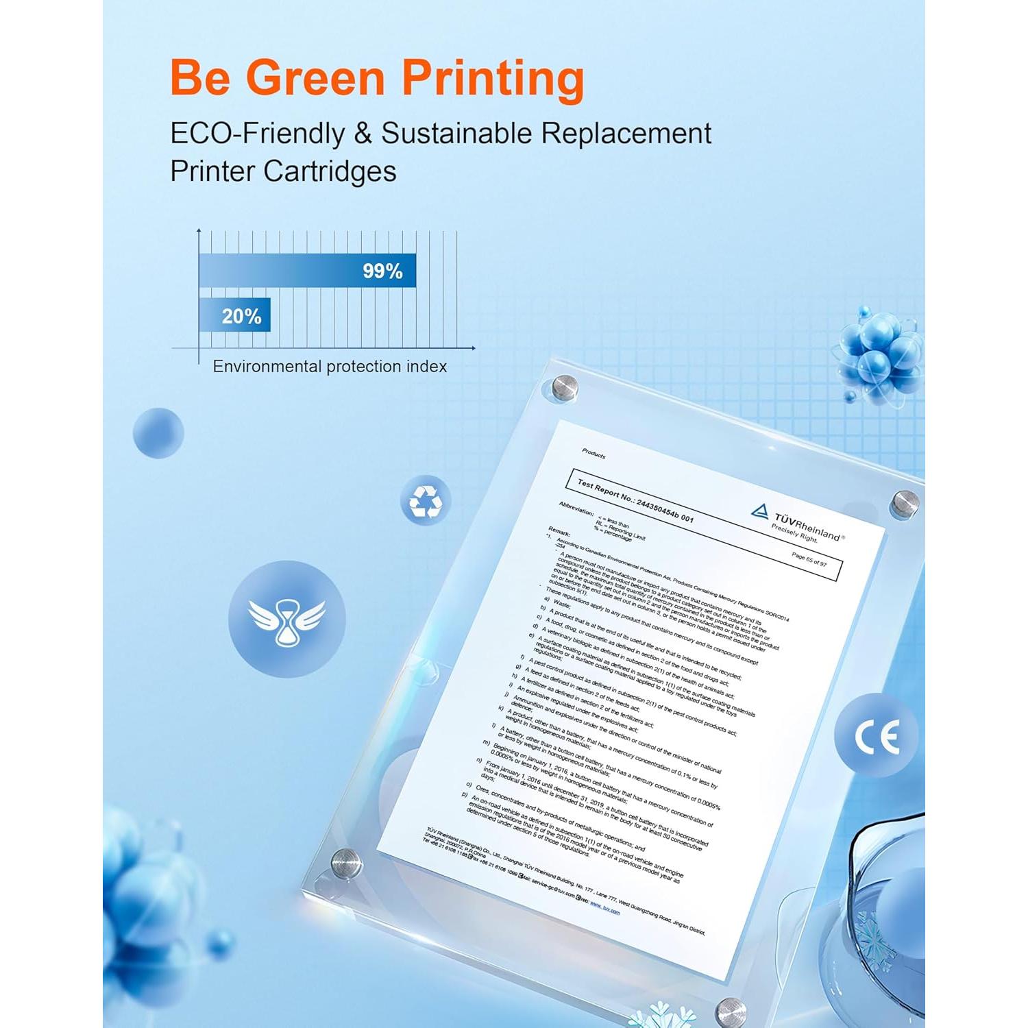 Cartuchos de tinta E-Z Ink Pro LC103XL para Brother - Paquete de 10