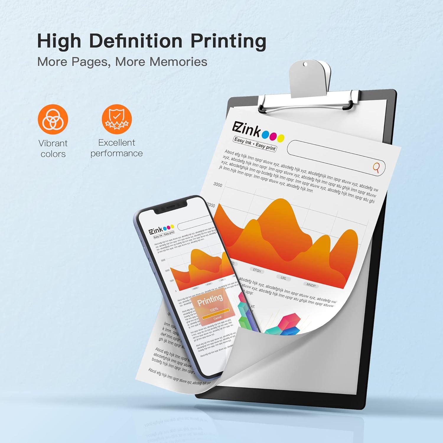 Cartuchos de tinta E-Z Ink compatibles LC103XL para Brother - 10 unidades