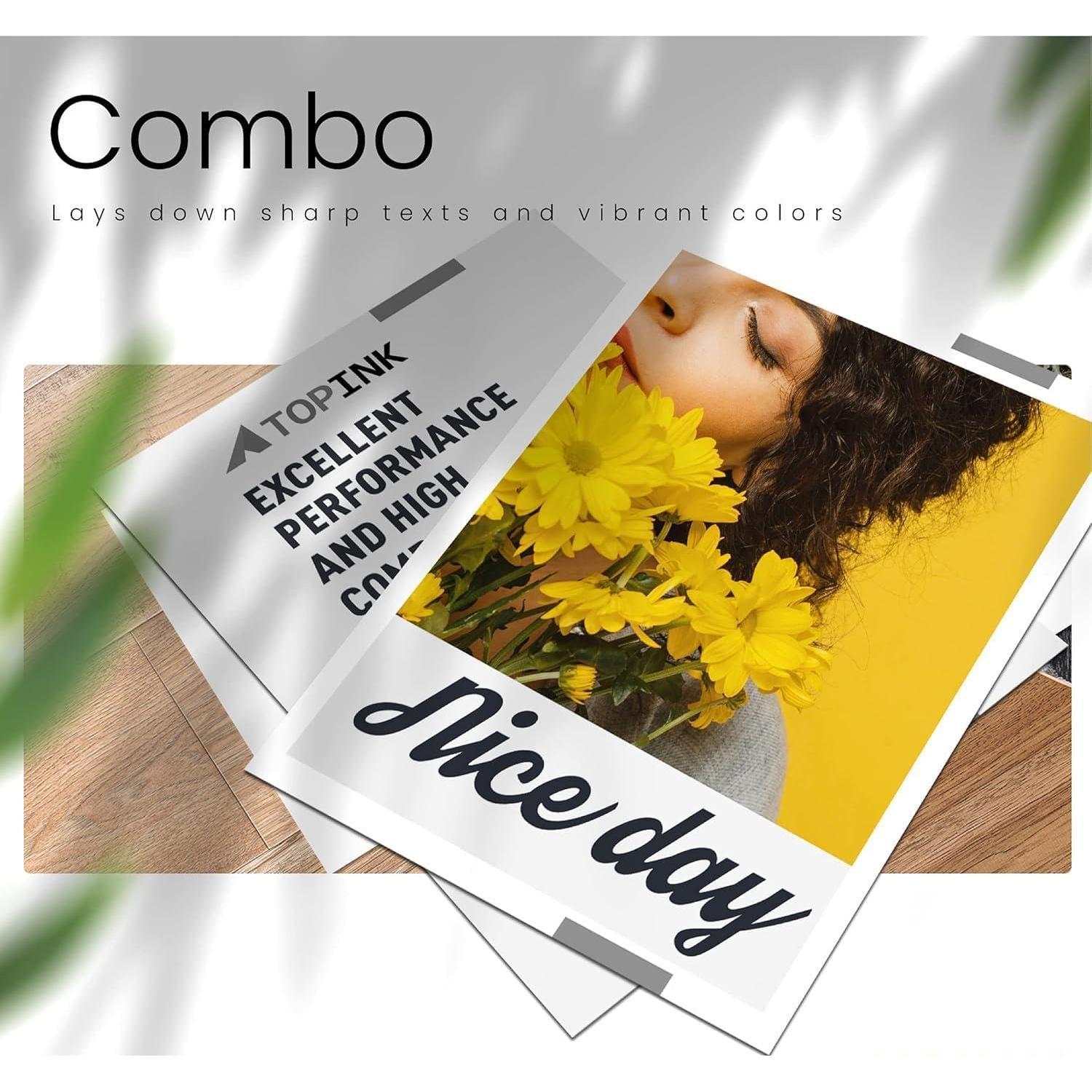 LC20E XXL Super-High-Yield Ink Compatible for Brother LC20E Ink Cartridges for Brother MFC-J985DW Ink Cartridges MFC-J775DW MFC-J775DW, MFC-J5920DW MFC-J5920DW MFC-J985DW XL Printer Ink 4PK