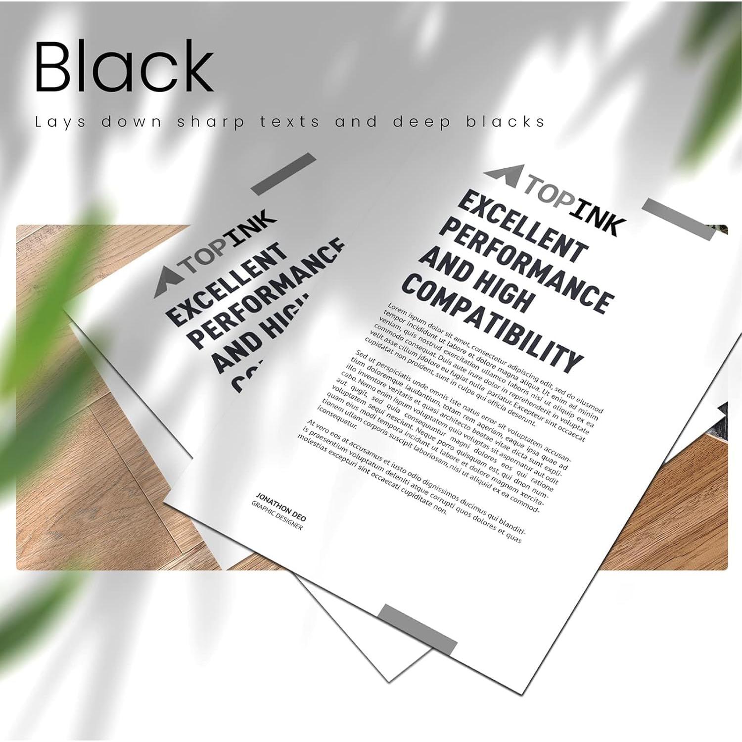 LC20E XXL Super-High-Yield Ink Compatible for Brother LC20E Ink Cartridges for Brother MFC-J985DW Ink Cartridges MFC-J775DW MFC-J775DW, MFC-J5920DW MFC-J5920DW MFC-J985DW XL Printer Ink 4PK