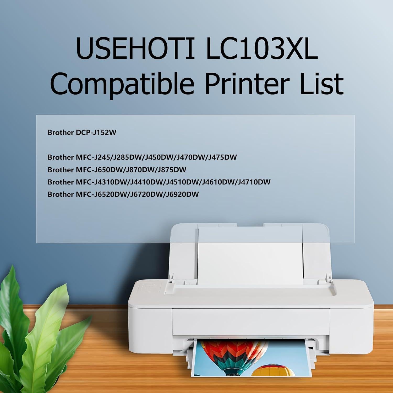 Cartuchos de tinta compatibles Brother LC103XL - 6 unidades