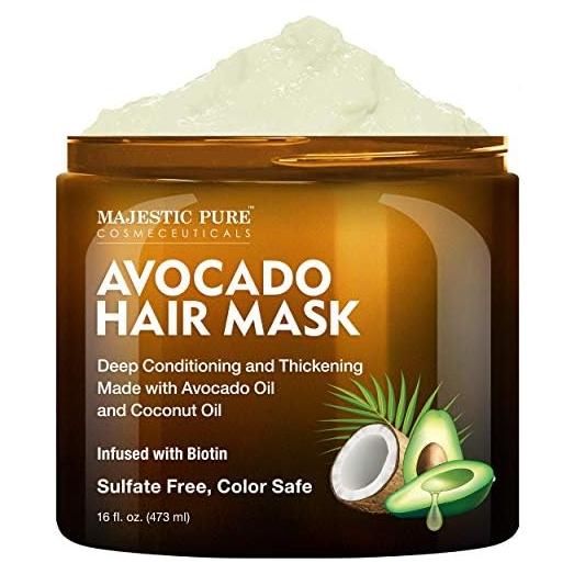 Mascarilla Capilar Aguacate Majestic Pure 473 ml - Hidratante