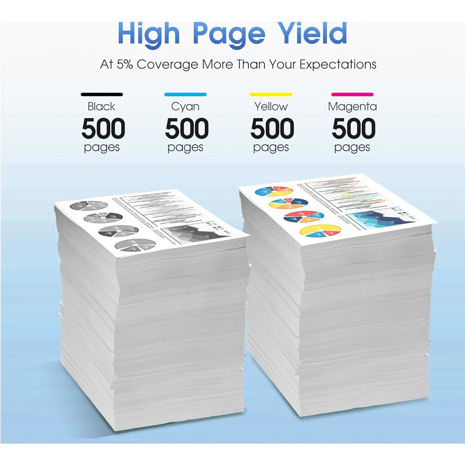 Cartuchos de tinta Statago LC401XL para Brother - 4 Pack