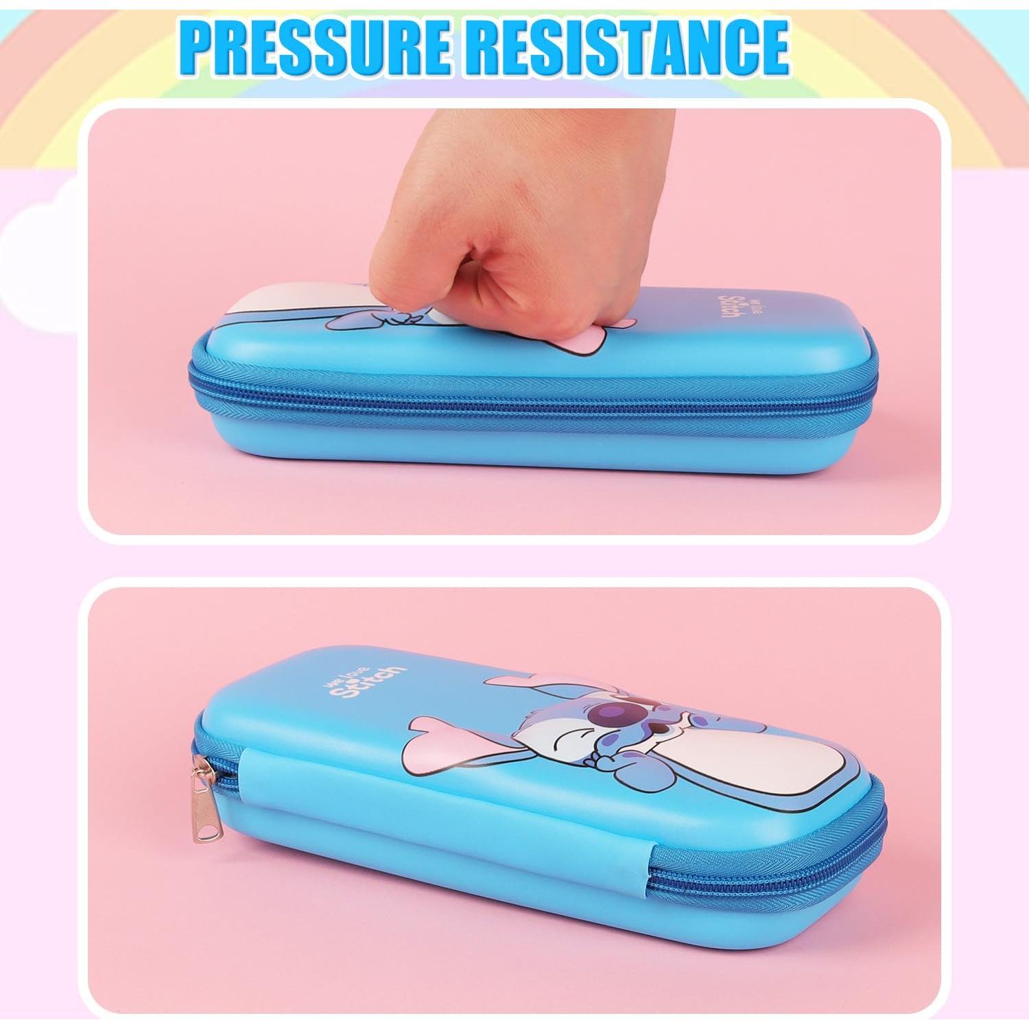 Estuche de Lápices Sumonda Azul 22x9.6 cm Organizador Escolar