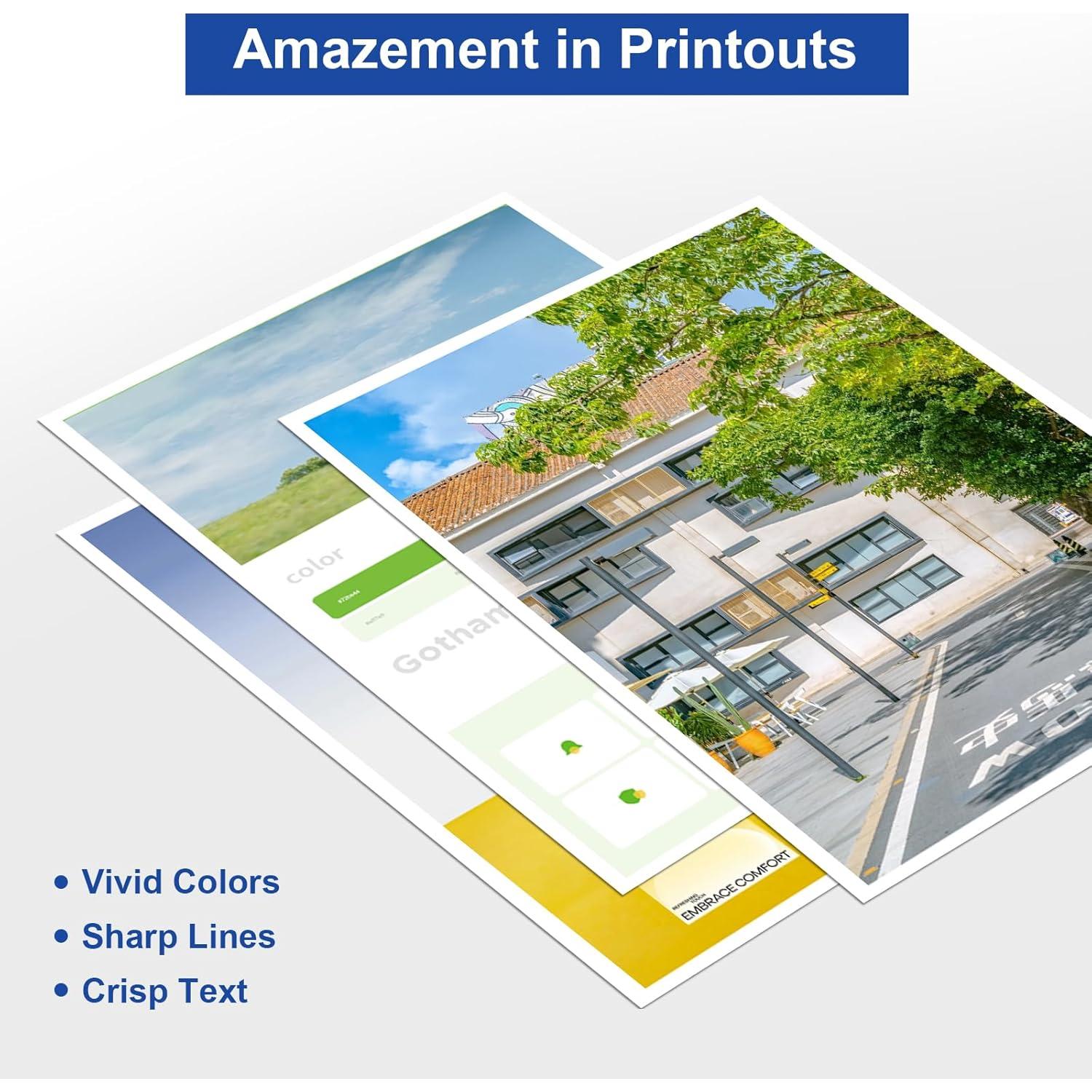 Cartucho de tinta HUEHUB LC20E XXL para Brother - Paquete de 4