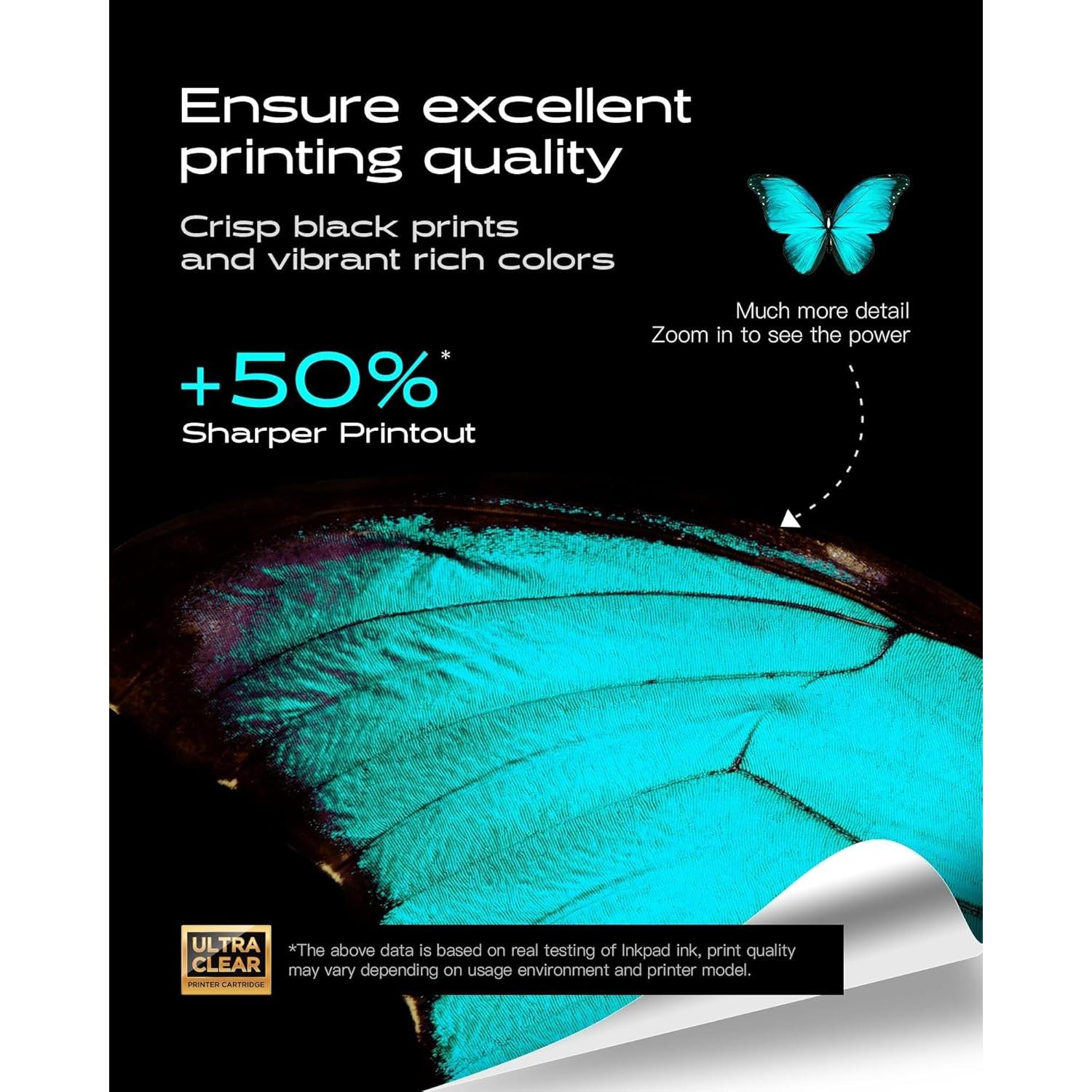 Cartuchos de tinta compatibles Inkpad LC406 para Brother (4 pack)