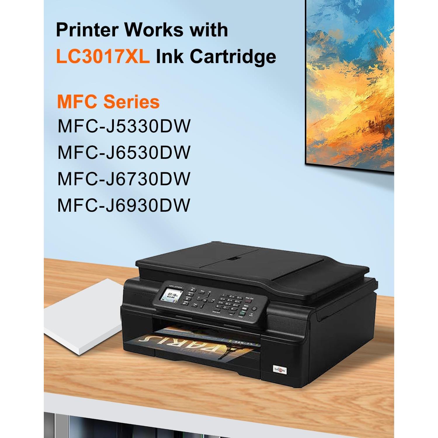 Cartuchos de tinta LC3017 XL MANNERES 4 unidades alto rendimiento