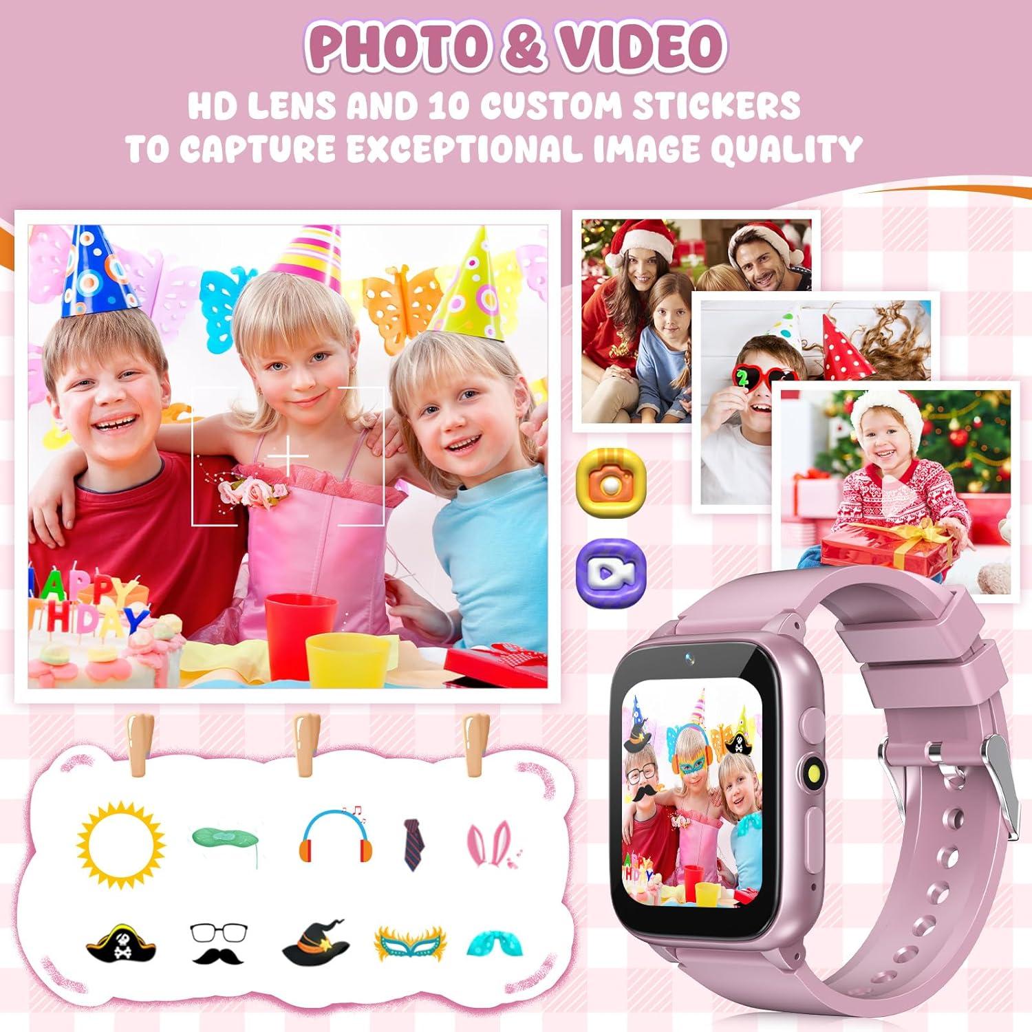 Reloj Inteligente HAPPINNO BE10 Rosa 1.69'' 26 Juegos