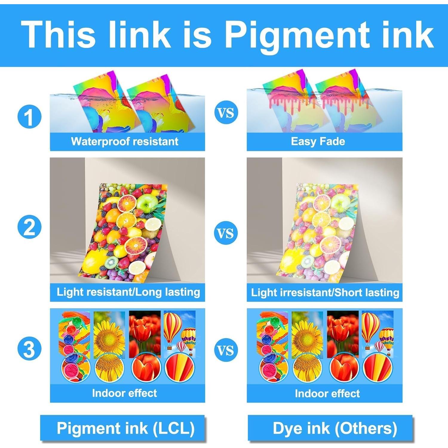 Cartucho de Tinta Negra LCL LC402 Compatible para Brother