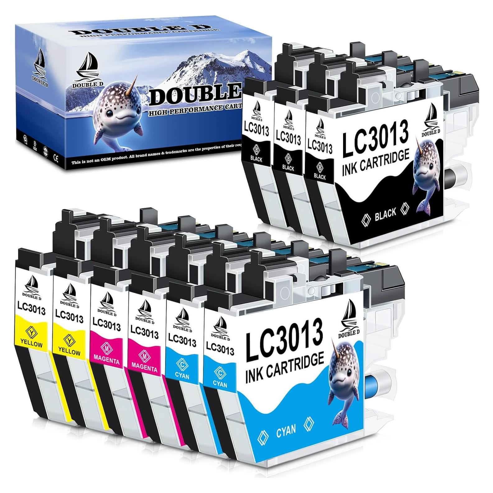 Cartuchos de Tinta Compatibles DOUBLE D LC3013 - 9 Paquete