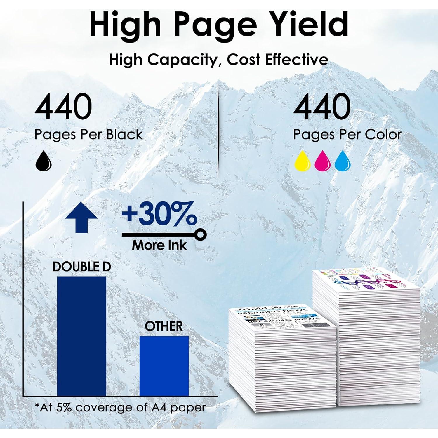 Cartuchos de Tinta Compatibles DOUBLE D LC3013 - 9 Paquete