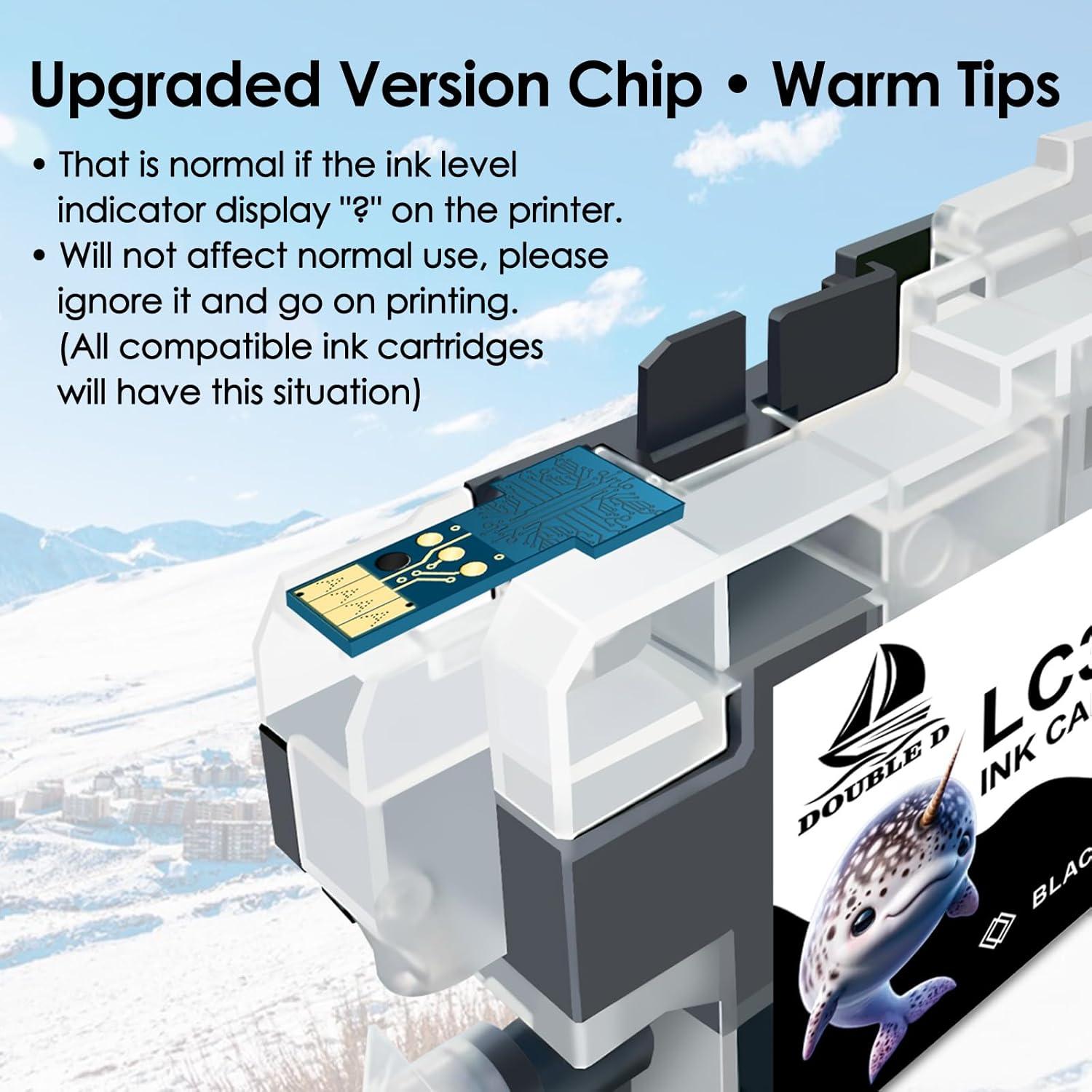 Cartuchos de Tinta Compatibles DOUBLE D LC3013 - 9 Paquete