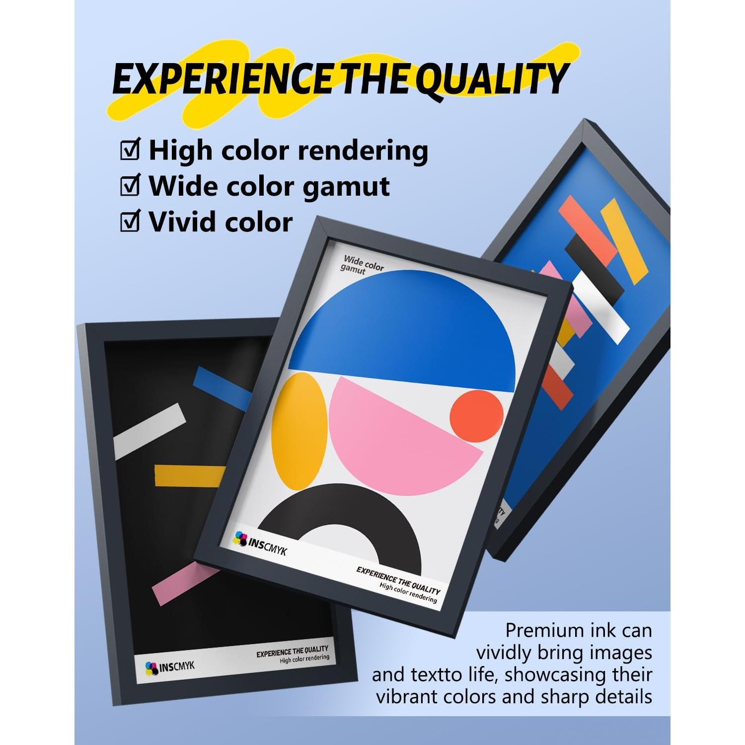 Cartuchos de tinta INSCMYK LC401XL compatibles para Brother