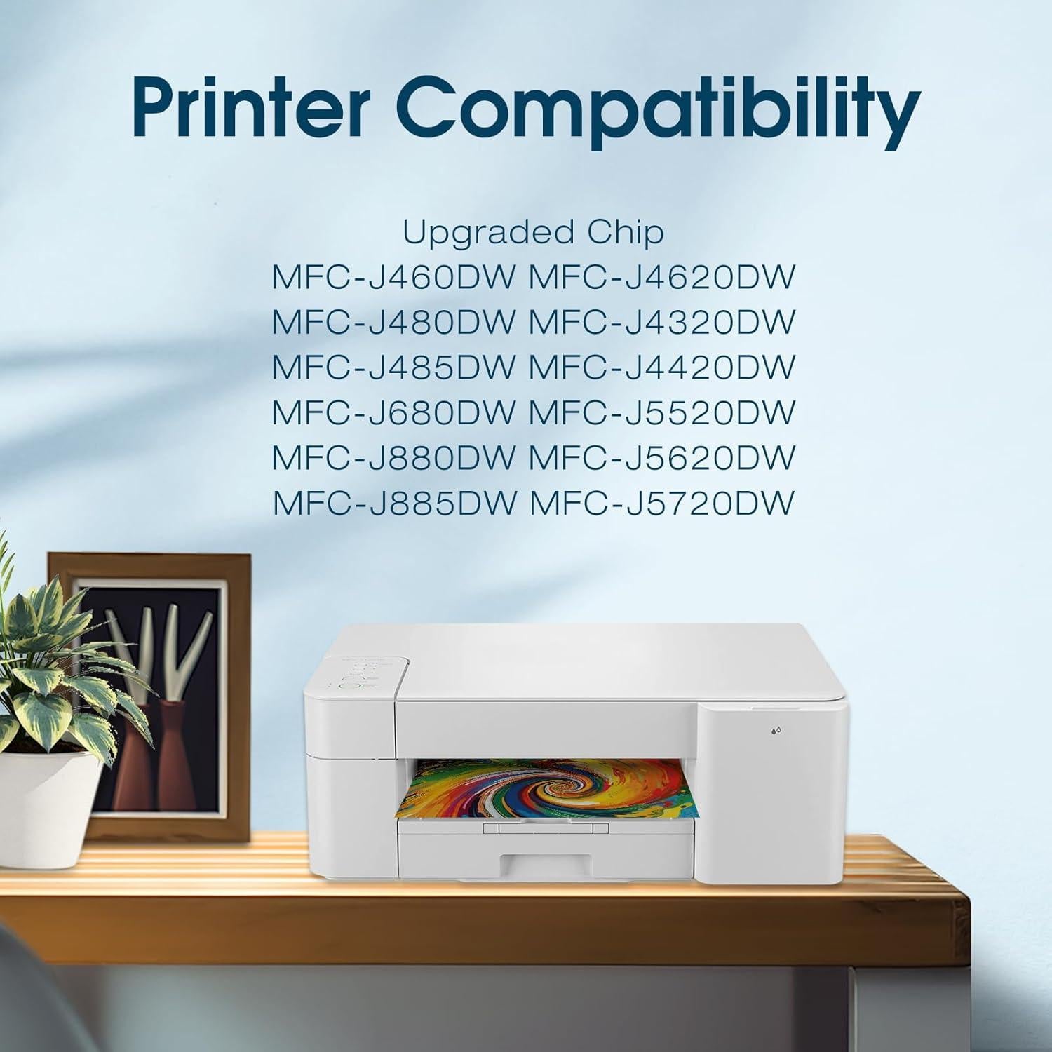 Cartuchos de tinta Brother LC203XL compatibles - 4 unidades