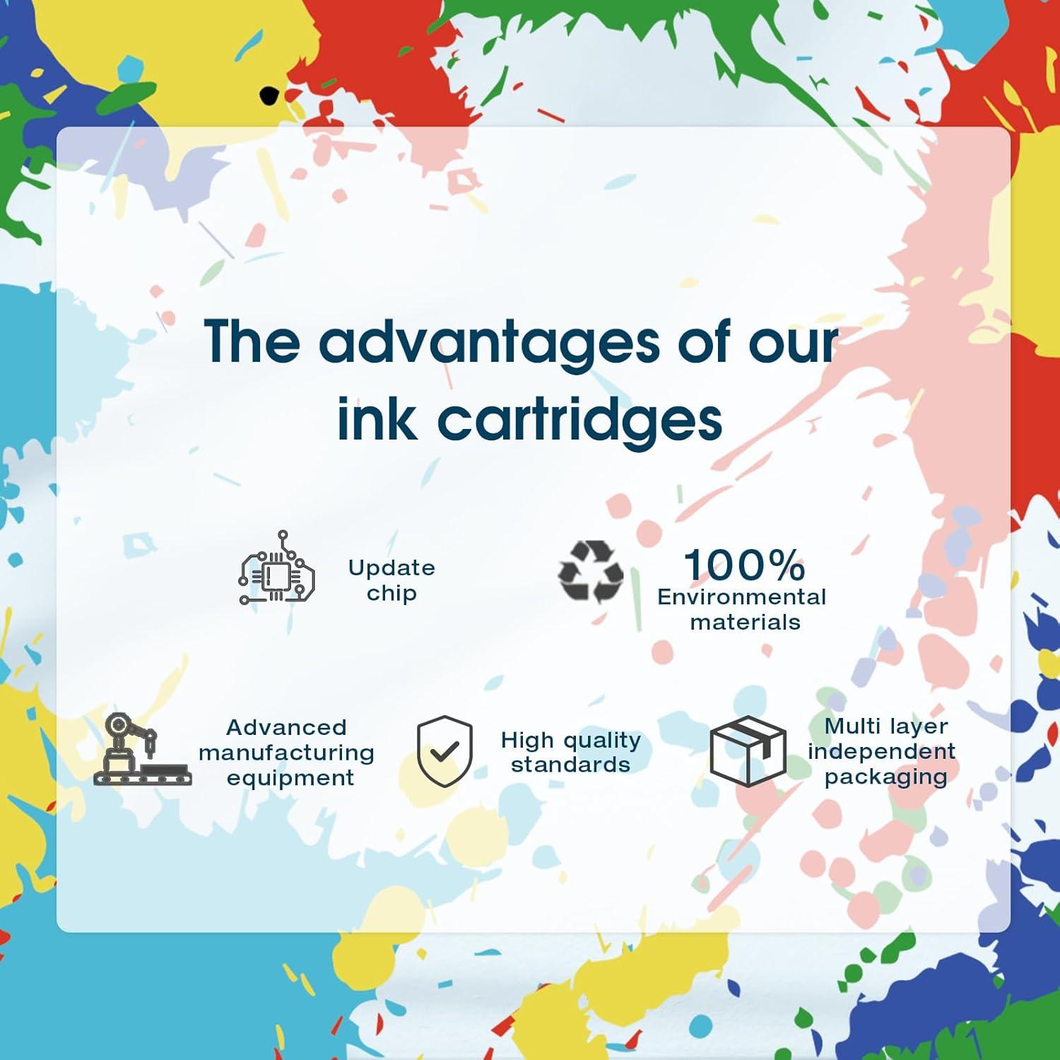 Cartuchos de tinta Brother LC203XL compatibles - 4 unidades