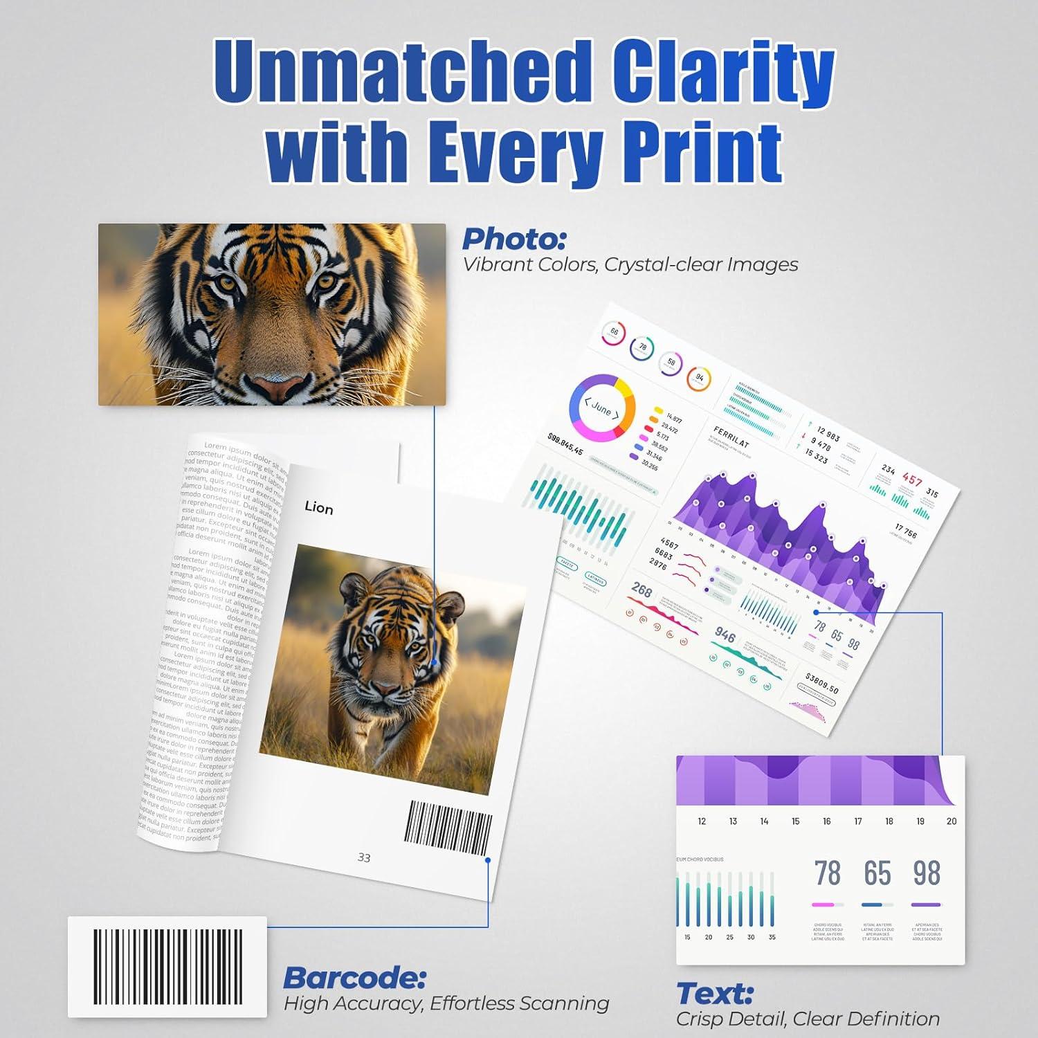 Cartuchos de tinta compatibles Brother LC404 - 4 unidades