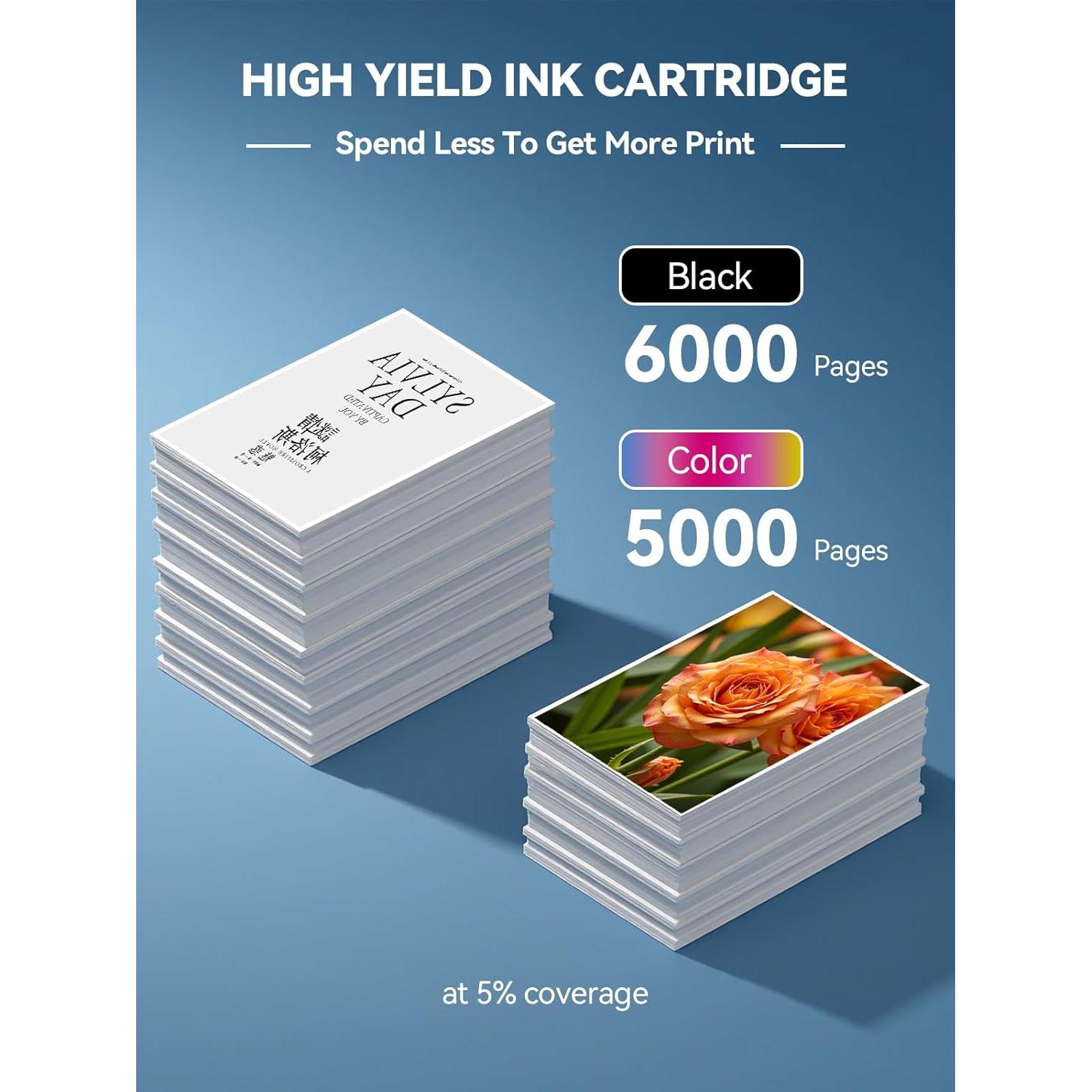 Cartuchos de tinta compatibles WORDGIFT LC406XL para Brother