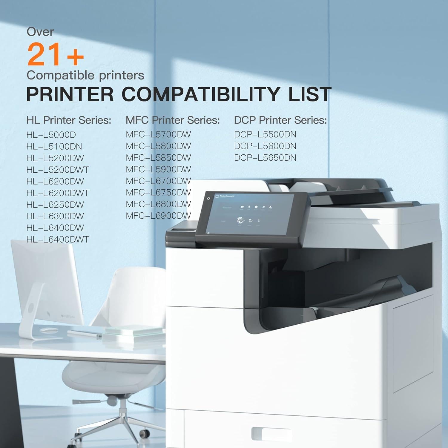 Cartuchos de tóner E-Z Ink TN850 compatibles para Brother - 2 unidades