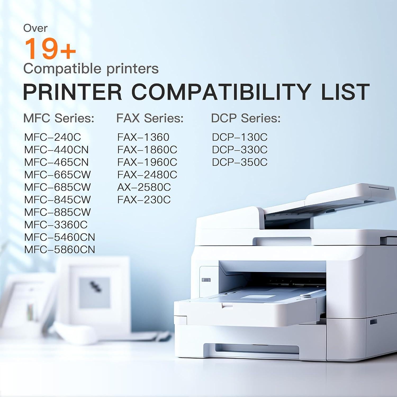 Cartuchos de tinta E-Z Ink LC51 compatibles para Brother - 15 unidades