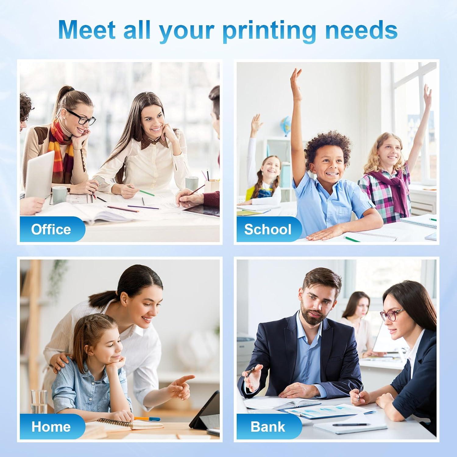 Cartucho de Tóner Negro TN820 HUEHUB para Brother - Paquete de 2