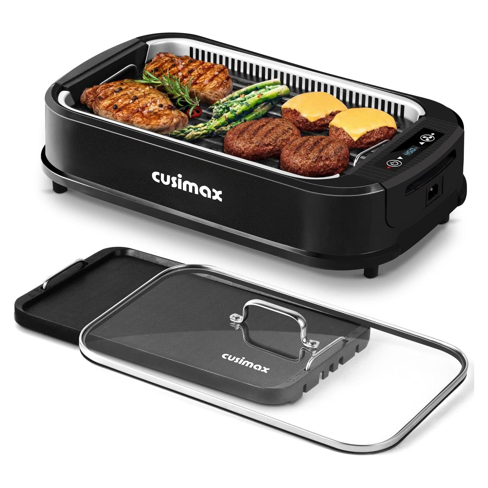 Parrilla Eléctrica CUSIMAX GR-200 1500W Antiadherente