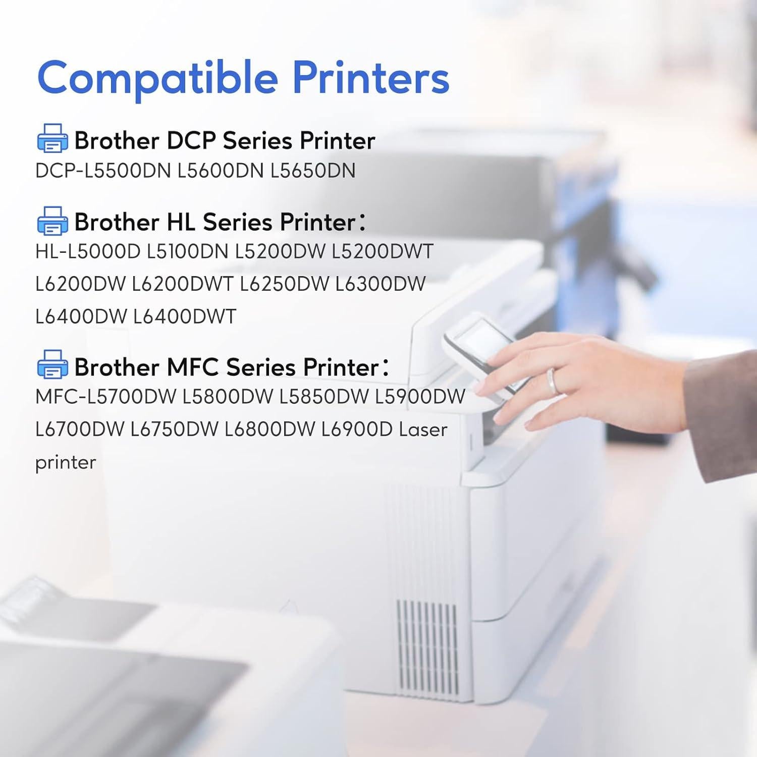 Cartuchos de Tóner Alto Rendimiento Brother TN-850 - 2 Unidades