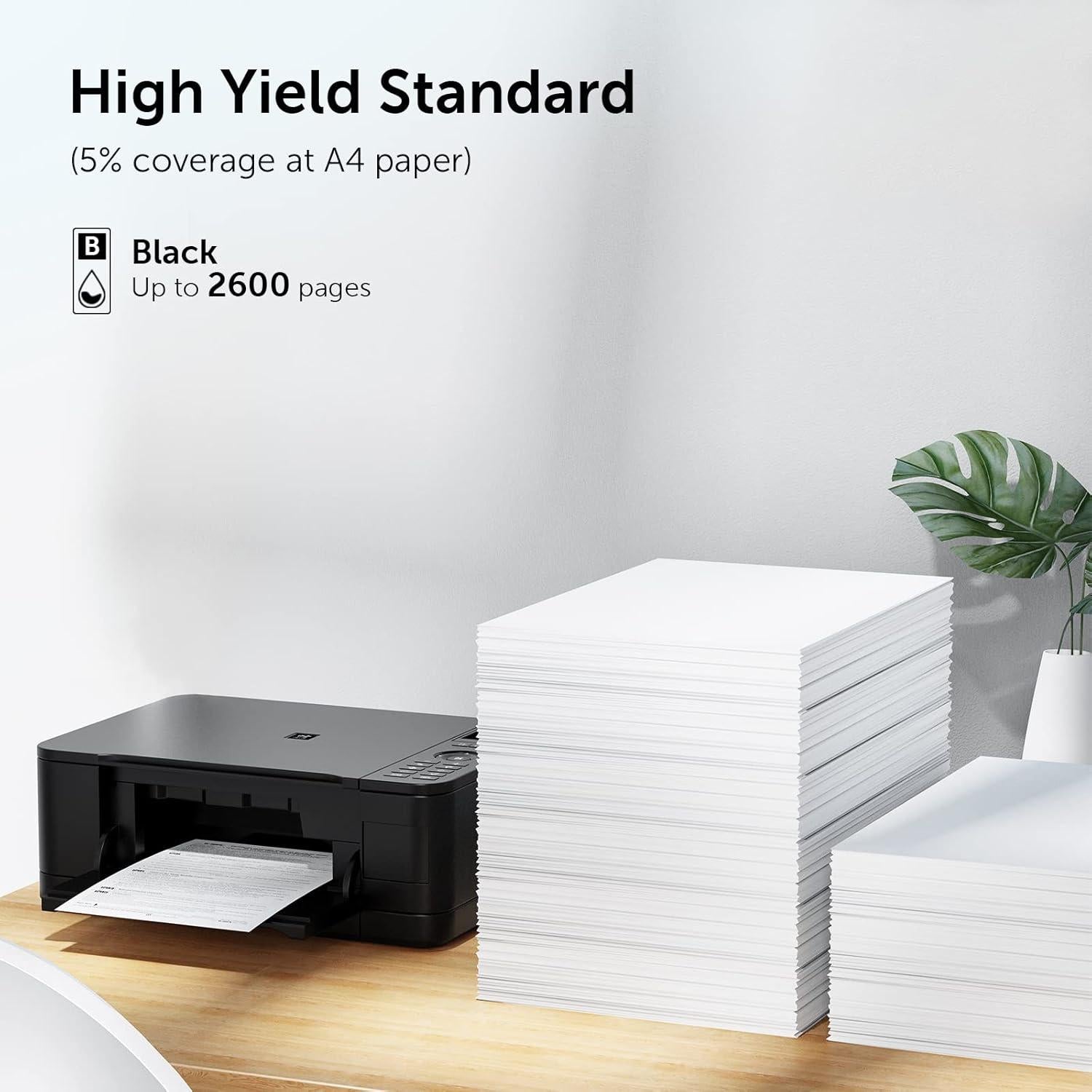 Cartucho de Tóner Negro Alto Rendimiento Brother TN-450 (4 Unidades)