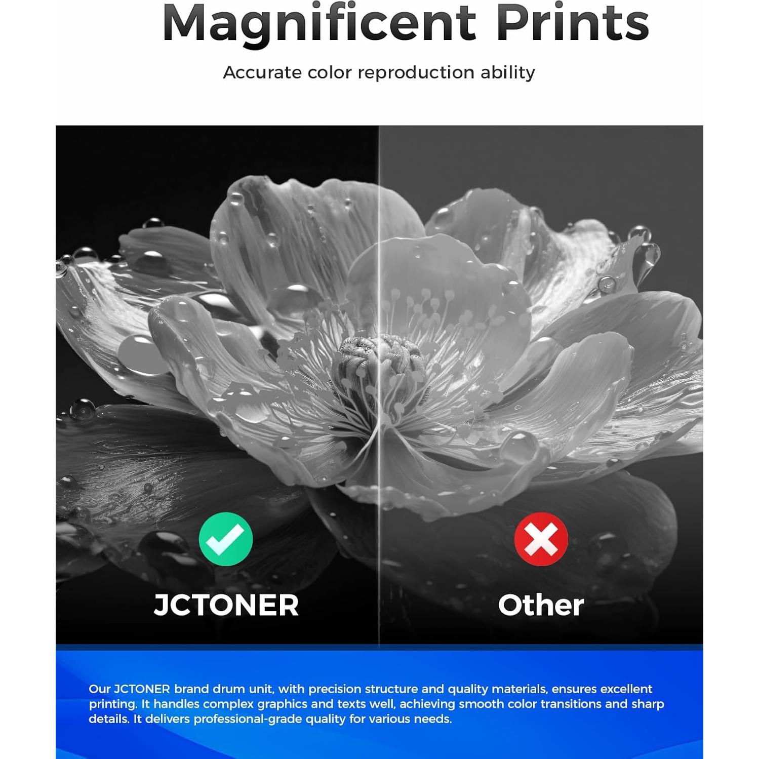 Cartucho de Tóner Negro JCTONER TN630 2-Pack Compatible