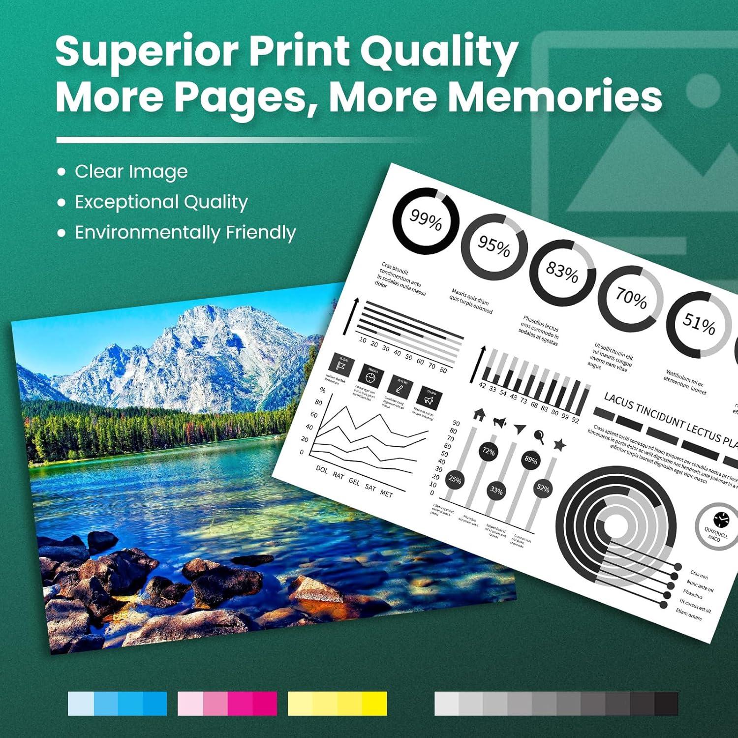 Cartuchos de Tóner Negro GREENBOX TN660 - 2 Paquetes, Alto Rendimiento