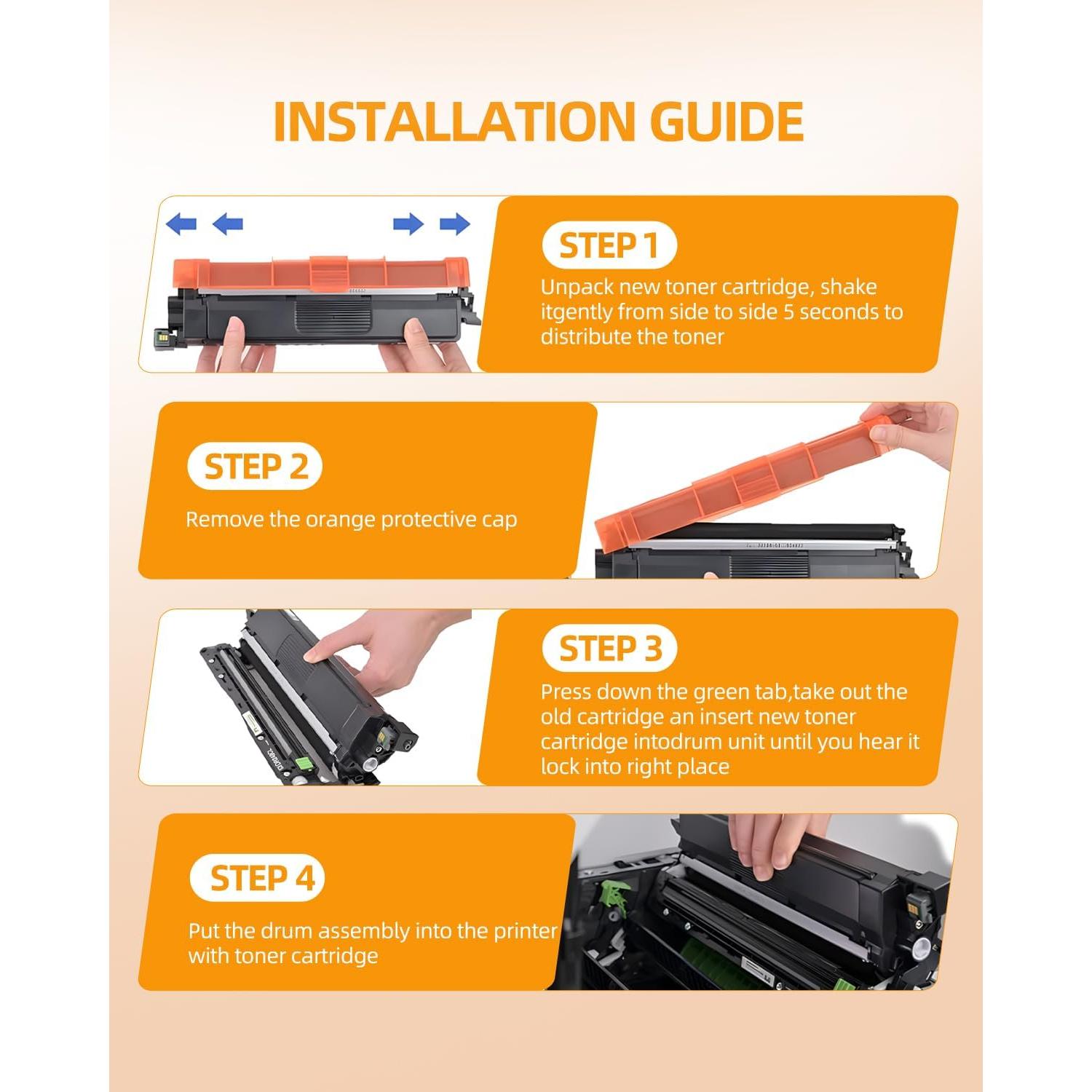 Cartucho de Tóner TN830XL Onorigi Compatible para Brother