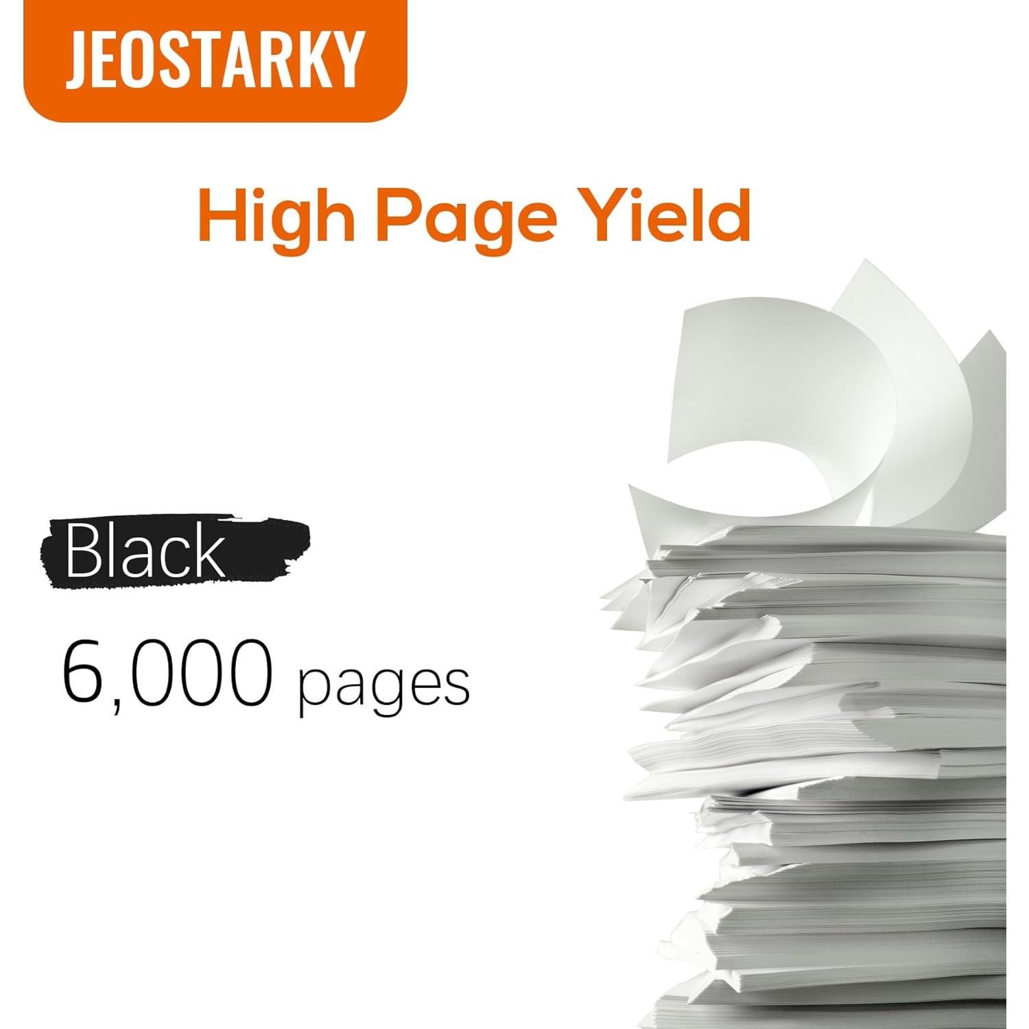 Tóner Compatible Jeostarky TN920XL para Brother - 2 Negro