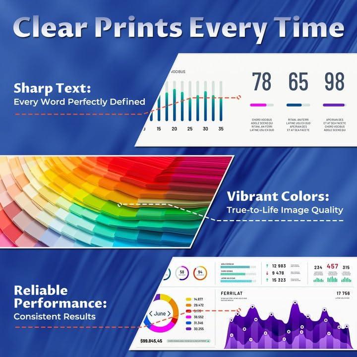 Cartuchos de Tóner TN227 Compatibles Brother - 4 Piezas